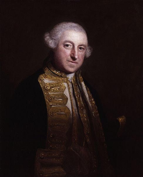 REYNOLDS, Sir Joshua Portrait of Edward Boscawen